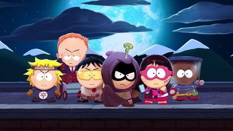 South Park Friend Group Photo, Toolshed South Park Wallpaper, Super Hero South Park, Wendy South Park Banner, South Park Computer Background, South Park Widget Long, Dr Timothy South Park, Superhero South Park, Toolshed X Mysterion