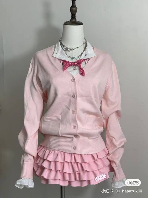 Japanese High School Uniform, Clothes Drawing, Japanese High School, High School Uniform, Fashion D, Future Style, Pink Fits, School Dresses, Soft Clothes