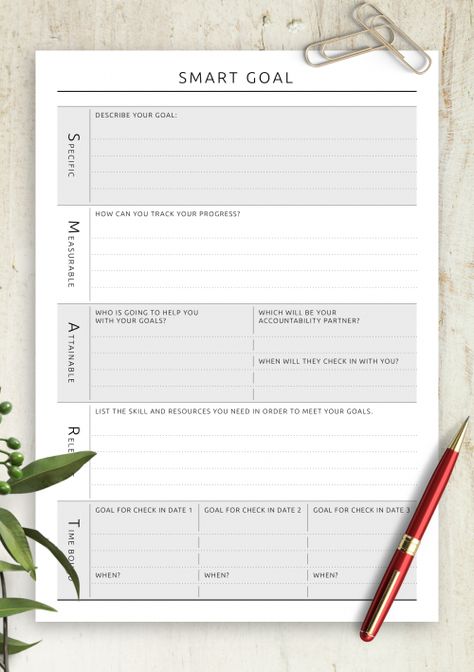 Best Self Journal, Smarter Goals, Goal Planning Worksheet, Smart Goals Worksheet, Smart Goals Template, Personal Goal Setting, Goals Printable, Goals Sheet, Smart Goal Setting