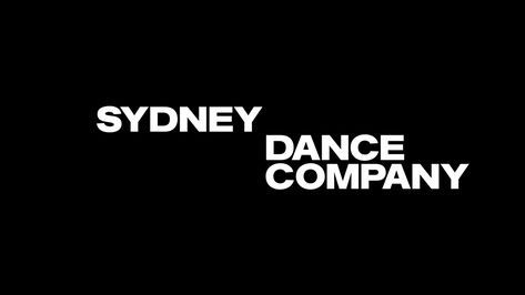 Sydney Dance Company on Behance Dance Company Logo, Motion Poster, Text Animation, Company Logo Design, Dance Company, Contemporary Dance, On Stage, Motion Design, Sydney