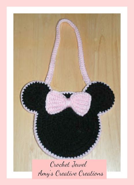 Crochet Minnie Mouse, Minnie Mouse Purse, Minnie Mouse Bag, Kids Purse, Crochet Disney, Pattern Purse, Crochet Mouse, Mini Mouse, Crochet Purse