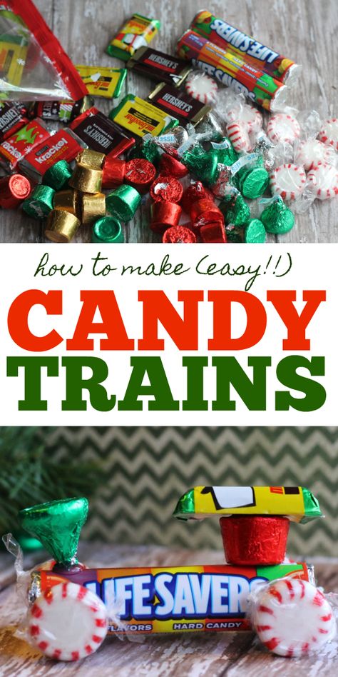 Train Craft, Noelle Stevenson, Candy Train, Lifesaver Candy, Train Crafts, Creative Christmas Crafts, Minimalist Home Design, Kids Christmas Crafts Easy, Kid Friendly Crafts