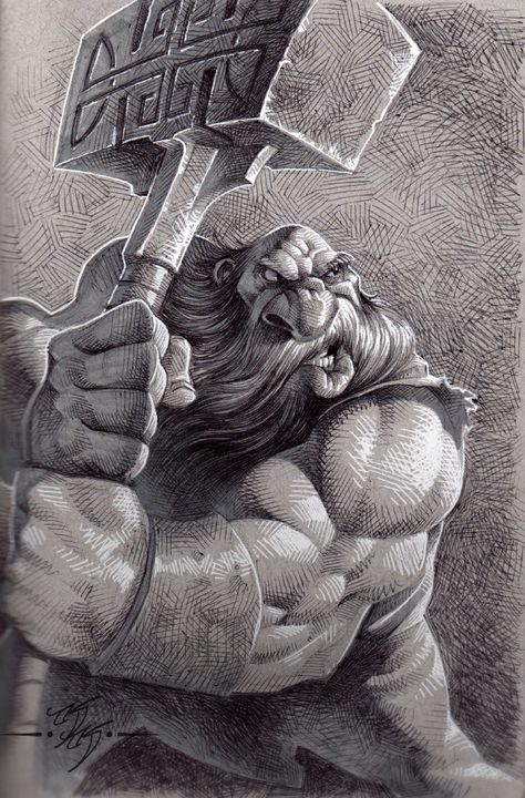 Dwarf Sketch 2, Kevin Keele on ArtStation at https://www.artstation.com/artwork/LEDrk Kevin Keele, Guy Sketch, Opm Manga, The Off Season, Creatures Art, Fantasy Drawings, Paper Illustration, Character Sketches, Toned Paper