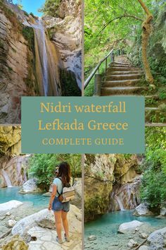 Greece Guide, Lefkada Greece, Best Beaches To Visit, Greek Travel, Famous Beaches, Waterfall Photography, Greece Islands, Summer Destinations, Beautiful Villages