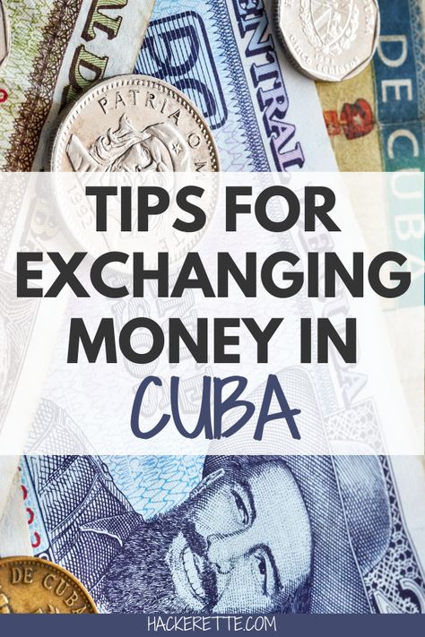 If you are planning a trip to Cuba, you need to read this post about money exchange in Cuba. Find out everything you need to know about exchanging money in Cuba before you go. #cuba #cubatravel #travel #traveltips | Cuban money exchange | money in Cuba | Cuban money | Cuba pesos Trip To Cuba, Caribbean Honeymoon, Money Exchange, Travel Savings, Cuba Travel, Get Ripped, Caribbean Island, Cruise Destinations, Travel Money