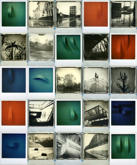 Big Collage, Storybook Photography, Photography Polaroid, Environmental Sculpture, Polaroid 600, Instant Photography, Photography Exhibition, Instant Photos, Instant Art