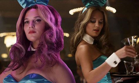 Alicia Vikander dons the infamous Playboy Bunny suit as Gloria Steinem in trailer for The Glorias Lorraine Toussaint, Back In 1963, Julie Taymor, Black Scene, Cocktail Waitress, Feminist Icons, Womens Conference, Gloria Steinem, Bunny Suit