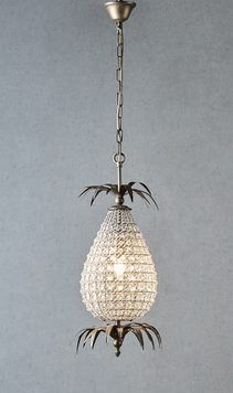 Picasso 1 Light Pendant Brass - ELZR6182 Tulum Interior, Pineapple Chandelier, Small Hanging Lamps, Living Room Lighting Ideas, Room Lighting Ideas, Pendant Light Set, Chandelier Antique, Urban Lighting, Small Pendant Lights