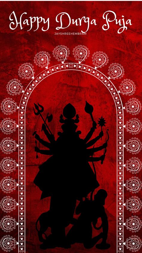 Happy Durga Puja wallpaper , story ,wishes Durga Mata Rangoli, Mahalaya Poster, Mahalaya Drawing, Happy Durga Puja Wishes, Durga Puja Drawing, Durga Puja Poster, Diwali Festival Drawing, Garba Decoration, Durga Drawing