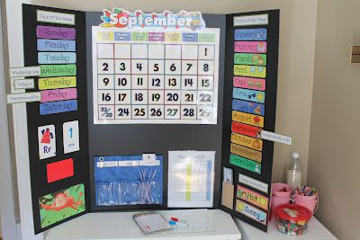 Preschool at home - daily board  Day, Weather, Letter & Number Sahm Schedule, Preschool Calendar, Preschool Boards, Diy Preschool, Preschool Homeschool, Learning Time, School Calendar, Baby Einstein, Morning Meeting