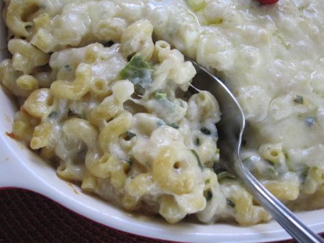 Poblano Macaroni and Cheese Meatless Dinner Ideas, Homesick Texan, Meatless Dinner, Recipes Side Dishes, Pasta Bowl, No Meat, Pasta Bowls, Mac N Cheese, Pasta Noodles