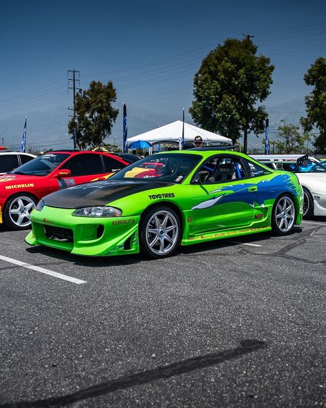 Paul Walker Car, Fast And Furious Actors, Toyota Supra Mk4, Jdm Wallpaper, Exotic Sports Cars, Car Inspiration, Street Racing Cars, Mitsubishi Eclipse, Street Racing