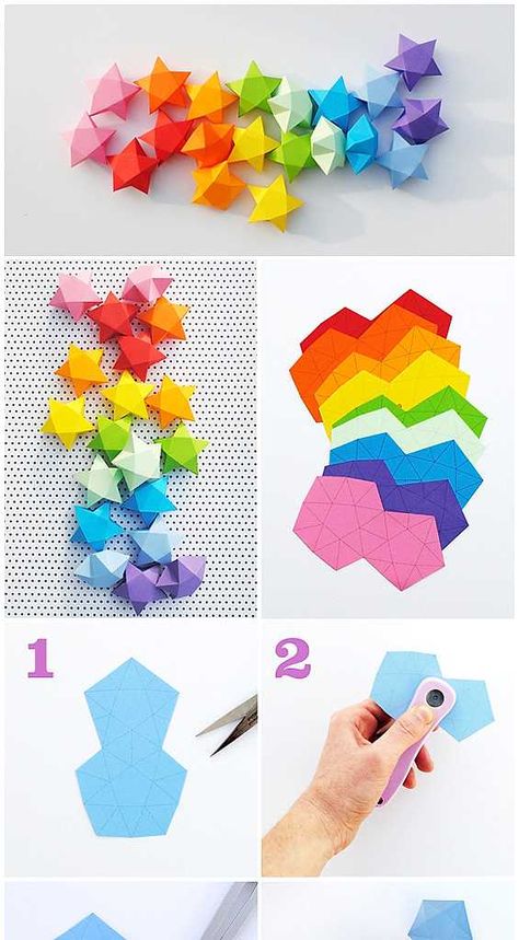 1\. Christmas DIY decor: How to craft a Snowman Do you wanna build a snowman?... Folding Origami, Instruções Origami, Homemade Christmas Decorations, Christmas Origami, Paper Flowers Craft, Kraf Diy, Origami Crafts Diy, Diy Origami, Origami Flowers