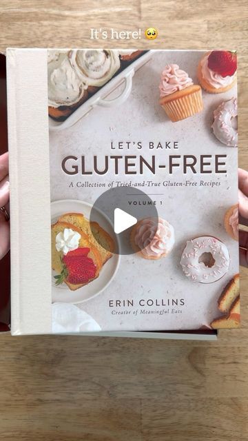 Erin Collins | Gluten-Free Recipes on Instagram: "It’s here! 🥺🎉😍

I received the advanced copy of my NEW Let’s Bake Gluten-Free Cookbook this week! 

It’s hard to put into words how much work and love went into this book. It’s surreal to see it come to life and I can’t wait to ship it out to you this September when the rest of the books arrive! 

Comment “cookbook” and I’ll send you a DM with the link to order my cookbook. 

Use the code PREORDER24 for free shipping for a limited time! 

#glutenfree #cookbook #glutenfreerecipes #glutenfreeliving #glutenfreefood #glutenfreebaking #bakingfromscratch" Erin Collins, Meaningful Eats, Gluten Free Cookbooks, Gluten Free Living, Gluten Free Baking, Free Recipes, Gluten Free Recipes, Limited Time, Gluten Free