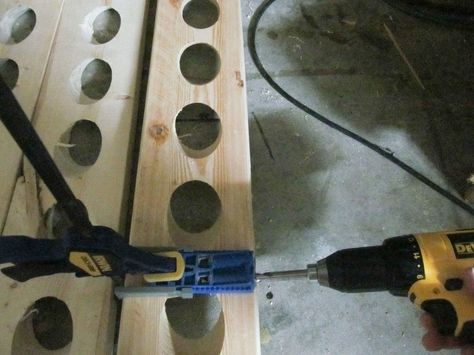 diy wine riddling rack, how to, storage ideas, wall decor Riddling Rack, Pallet Wine Rack, Pallet Wine, Wood Supply, Wine Rack Storage, Wooden Wine Rack, Wood Wine Racks, Diy Wine Rack, Diy Wine