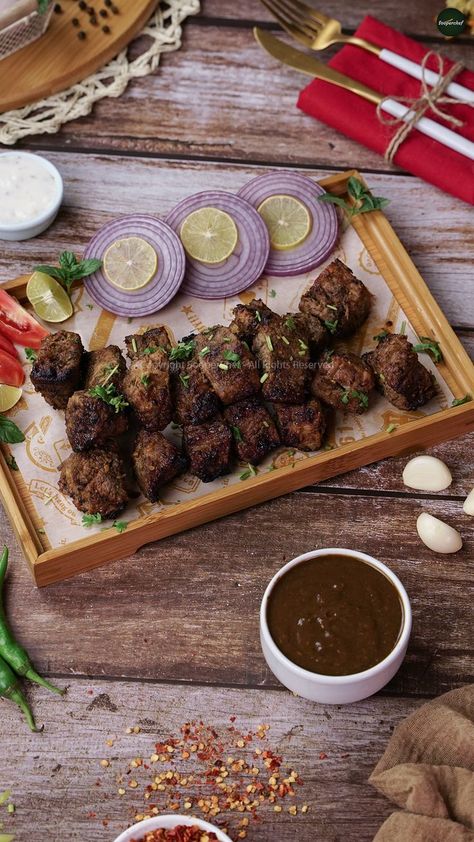 Beef Tikka, Veg Appetizers, Eid Recipes, Bakra Eid, Bbq Recipe, Tikka Recipe, Eid Food, Spicy Beef, Biryani Recipe