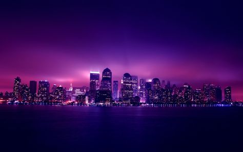 Wallpaper Komputer, City Paintings, Aesthetic Wallpaper Hd, Frühling Wallpaper, Purple City, 1366x768 Wallpaper Hd, Cityscape Wallpaper, Wallpaper Estetika, Wallpaper Macbook