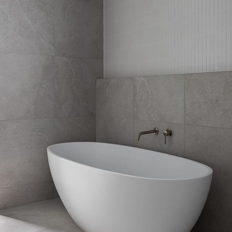 Elevate your bathroom with a mix of textures and tones. Grey tiles meet white finger tiles for the ultimate relaxation space 🌟🚿 #HomeDecor #TileStyle #anotherqualityproject #southerntile White Finger Tiles, Finger Tiles, Bench Bathroom, Relaxation Space, White Bench, Grey Tiles, Downstairs Bathroom, Textures And Tones, Sleepy Hollow