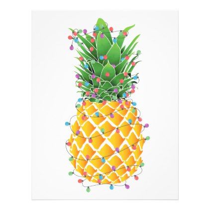 #Pineapple Christmas Tree Letterhead - #office #gifts #giftideas #business