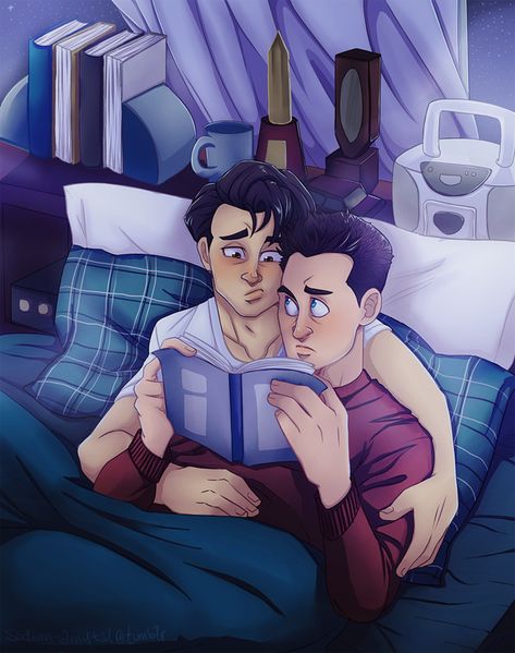 What about when Chandler and Joey cuddled? | 28 Pieces Of Unsettling 90s Sitcom Fan Art Chandler And Joey, Joey Chandler, Joey Friends, Friends Sketch, 90s Sitcoms, Plan Image, Friends Scenes, Friends Cast, Friends Moments