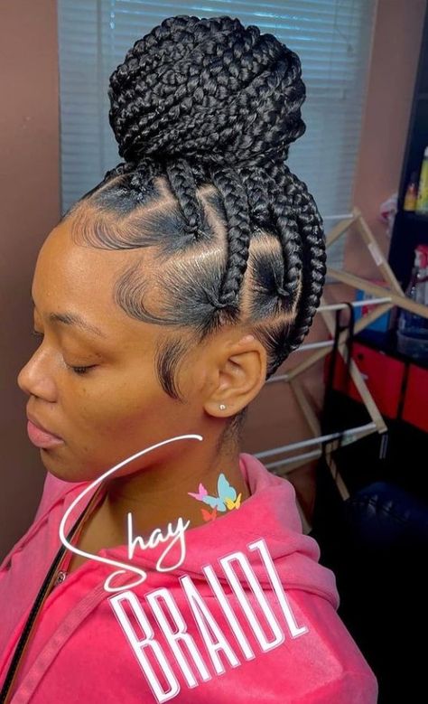 8 Braids, Knots Braids, Vacation Braids, Faux Dreads, Updo Braids, Short Weave, Big Box Braids Hairstyles, Protective Hairstyles For Natural Hair, Feed In Braids Hairstyles