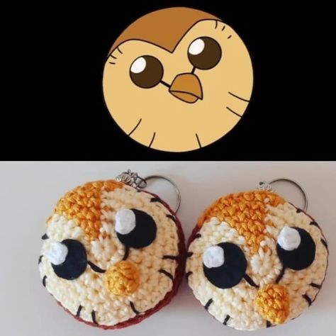 Hooty The Owl House Crochet, Owl House Crochet Pattern Free, Crochet Owl House, The Owl House Earrings, Owl House Diy, Owl House Crochet, The Owl House Crochet, Cartoon Crochet, Crochet Owl