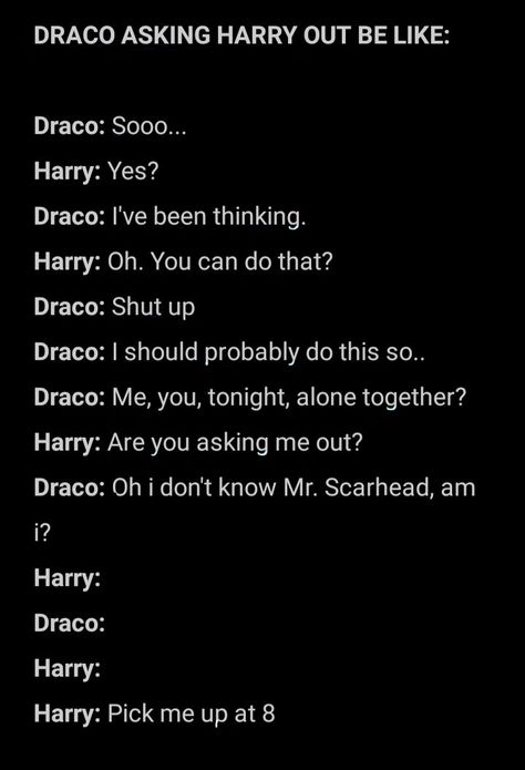 Drarry Scenarios, Hogwarts Funny, Harry Potter Hogwarts Letter, Hp Ships, Citate Harry Potter, Harry Draco, Harry Potter Memes Hilarious, Gay Harry Potter, Harry Potter Puns