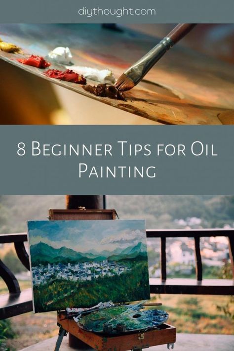 8 Beginner Tips for Oil Painting Painting Station, Paint Thinner, Artist Sketches, Cool Art Projects, Diy Art Projects, What To Use, Warm Undertone, Oil Paints, Large Painting