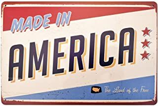 Amazon.com: Metal - Decorative Signs & Plaques / Decorative Accessories: Home & Kitchen Metal Beer Signs, Candy Bar Sign, Vintage Patriotic, Retro Tin Signs, Bar Coffee, Beer Signs, Vintage Tin Signs, Vintage Candy, Metal Tins