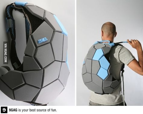 Master roshi backpack Gadget Tecnologici, Turtle Shell, Yanko Design, Cool Tech, Cool Technology, Futuristic Technology, Future Technology, Technology Gadgets, Cool Inventions