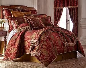 Red Comforter Sets, Red Comforter, Luxury Comforter Sets, Colorful Bedding, King Size Comforters, Affordable Bedding, Perfect Bedding, Red Bedding, Bedroom Essentials