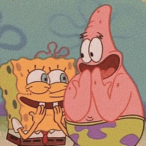 Cartoon Duos Bff Disney, Bff Cartoon Characters Duo, 2 Bestie Cartoon, Cartoon Besties Aesthetic, Best Friend Cartoon Aesthetic, Besties Aesthetic Cartoon, Spongebob Icons Aesthetic, Best Cartoon Duos, Iconic Cartoon Duos