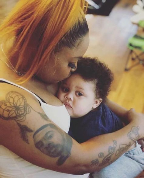 Yoshon Santana Wright, Arianna Fletcher, Ariana Fletcher, Fat Baby, Pregnancy Goals, Cute Mixed Babies, Gangster Girl, Future Mommy, Mommy Goals