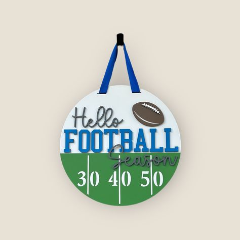 🏈 Show Your School Spirit with a Custom Football Season Door Sign! 🏈 Busy moms, it's time to gear up for football season with a door sign that’s as spirited as you are! Customize your sign with your school colors to cheer on your team in style. Whether you’re heading to the big game or hosting a watch party at home, this sign is the perfect way to showcase your team pride. Gather your friends for a fun and easy paint party—no kids, no distractions, just a relaxing time crafting something spe... Party At Home, Relaxing Time, Custom Football, Watch Party, School Colors, Door Sign, Paint Party, Football Season, Big Game