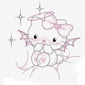 Hello Kitty Tattoos, Chicano Drawings, Kitty Drawing, Graffiti Style Art, Hello Kitty Drawing, Hello Kitty Art, Hello Kitty Iphone Wallpaper, Hello Kitty Items, Doodle Art Designs