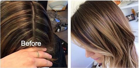 Stripey highlights before and after Nordic Blonde, Hair Dyes, Hair Photo, Hair Envy, Bad Hair, Hair Today, Hair Dos, Blonde Highlights, Hair Day