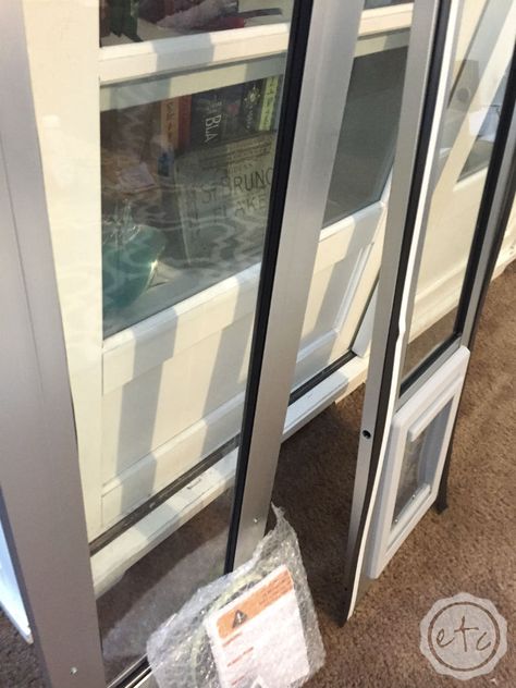 How to Install a Sliding Glass Dog Door! Sliding Glass Door Doggie Door, Sliding Glass Door Dog Door, Glass Dog Door, Sliding Glass Dog Door, Doggy Door, Doggie Door, Dog Door, Sliding Glass Door, Dog Stuff