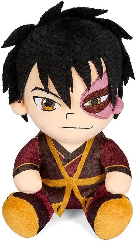 This plush is so adorable you'll want to bring the entire Avatar team together! Avatar The Last Airbender Zuko, The Last Airbender Zuko, Air Nomads, The Fire Nation, Earth Kingdom, Avatar Zuko, Water Tribe, Fire Nation, Avatar Airbender