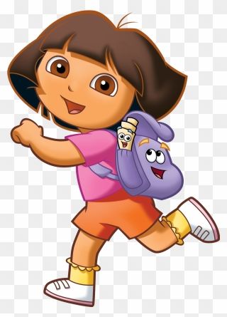 Dora The Explorer Pictures, Explorer Illustration, Explorer Cartoon, Dora Characters, Dora Cartoon, Explorer Birthday Party, Dora Diego, Cartoon Live, Minnie Mouse Stickers