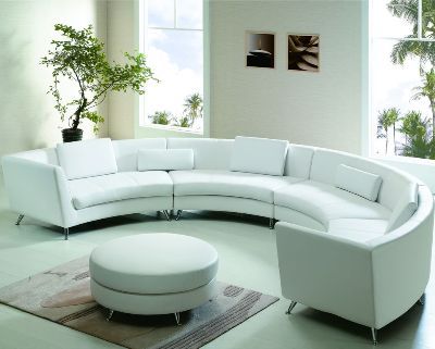 Small Curved Sectional Sofa, Leather Curved Sofa, Curved Sectional Sofa, Modern Curved Sofa, Curved Couch, White Leather Sofas, Best Leather Sofa, Curved Sectional, Elegant Living Room Design