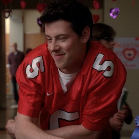 Finn Hudson, Cory Monteith, Glee, Red