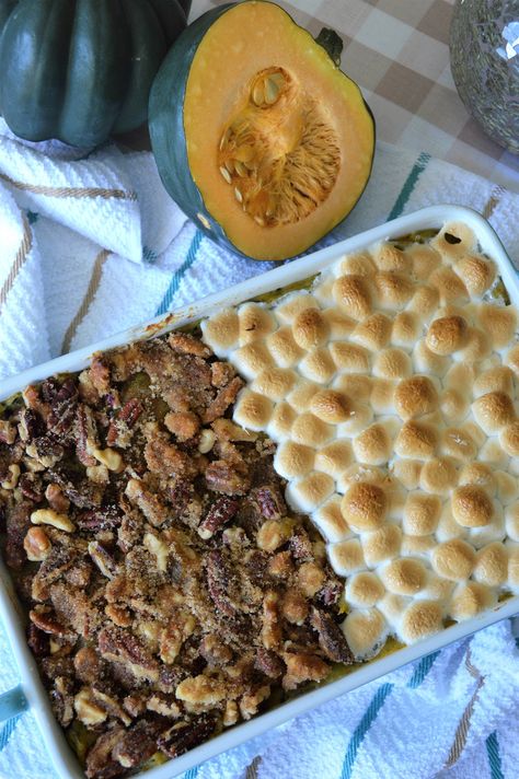 Acorn Squash Casserole Recipes, Acorn Squash Casserole, Potato Alternative, November Meals, Mashed Squash, Squash Casserole Recipes, Acorn Squash Recipes, Date Night Recipes, Squash Casserole