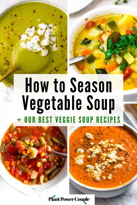 Soup Seasoning Mixes, Delicious Vegetable Soup Recipes, Spices For Vegetable Soup, Best Veggie Soup, Vegetable Soup Seasoning, Tofu Cutlets, Best Vegetable Soup Recipe, Soup Seasoning, Veggie Soup Recipes