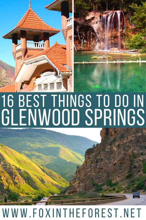 16 Best Things to do in Glenwood Springs, Colorado + Secret Local Tips Places In Colorado, Hikes In Colorado, Carribean Travel, North America Road Trip, Glenwood Springs Colorado, Things To Do In Colorado, Tahoe Trip, Colorado Travel Guide, Mexico Travel Destinations