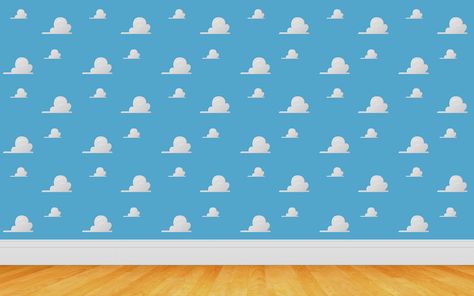 printable Wallpaper Toy Story, Zoom Wallpaper, Toy Story Clouds, Andys Room, Toy Story Room, Toy Story Party Decorations, Dibujos Toy Story, Toy Story Baby, Printable Toys