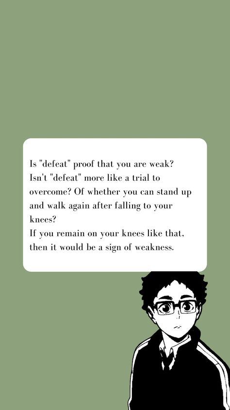 [ Anime : Haikyuu ] Haikyuu Quotes Inspirational Wallpaper, Haikyuu Motivational Quotes, Haikyu Motivation, Haikyuu Study Motivation, Haikyuu Inspirational Quotes, Haikyu Quotes Wallpaper, Haikyuu Studying, Haikyuu Motivation Wallpaper, Haikyuu Quotes Wallpaper