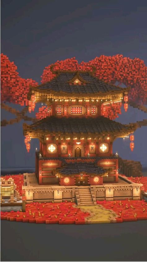 Minecraft Frog, Japanese Minecraft Builds, Minecraft Japanese House, Minecraft Shops, Minecraft Japanese, Bangunan Minecraft, Minecraft House Plans, Minecraft Cottage, Easy Minecraft Houses