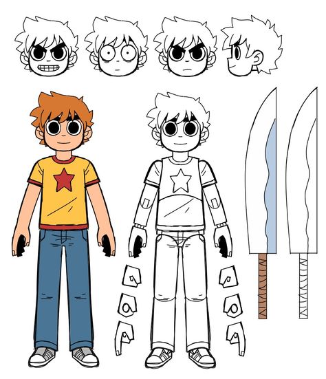 Bryan Lee O Malley, Scott Pilgrim Comic, Style Definition, Scott Pilgrim Vs. The World, Trash Art, Characters Inspiration Drawing, Vs The World, Pony Drawing, Scott Pilgrim