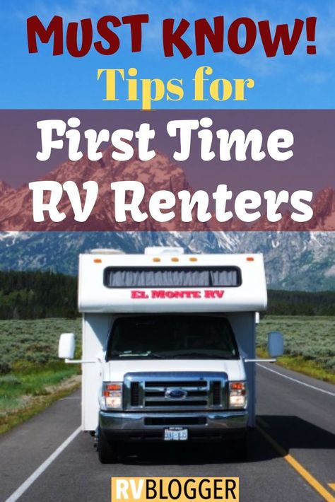 We came up with a comprehensive list of tips for you to use for your RV rental while RVing as a first time RV renter. It seems like there are a million things to know about renting a motorhome and we cover the most important ones. Click, Send or Save to find out all 15 Essential Rental Tips. It will save you time and money! #rvcampers #rvcamping #rvhack #rental #rv #rentalhouse #rvrentaltips #cheaprvrental #rvlife #rvtips #campingtips #campingessentials #rvessentials #rvmusthaves Rv Roadtrip, Cheap Rv, Rv Camping Checklist, Rent Rv, Camper Rental, Rv Camping Tips, Rv Trip, Sprinter Camper, Buying An Rv