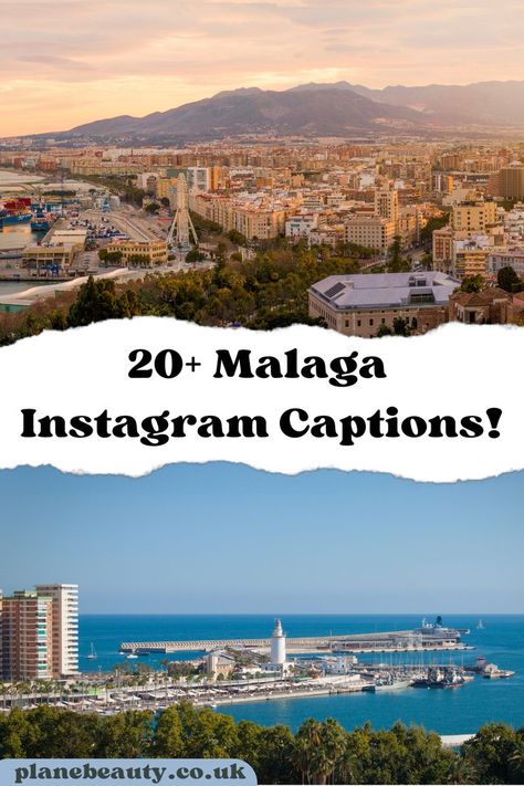 20+ Malaga Spain Instagram Captions - you NEED to know! Malaga is one of the nicest beachside cities in the south of Spain. If you’re lucky enough to be visiting, then make sure to check out these 20+ best Malaga Instagram captions that you need to know for your beautiful photos! Spain Instagram, Malaga City, South Of Spain, Malaga Spain, Caption For Yourself, Your Beautiful, Instagram Captions, Malaga, The South